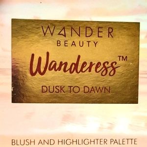 NEW | Wander Beauty - Wanderess - Dusk to Dawn - Blush and Highlighter Palette